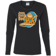 T-Shirts Black / S Jabba Dabba Doo Women's Long Sleeve T-Shirt