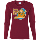 T-Shirts Cardinal / S Jabba Dabba Doo Women's Long Sleeve T-Shirt