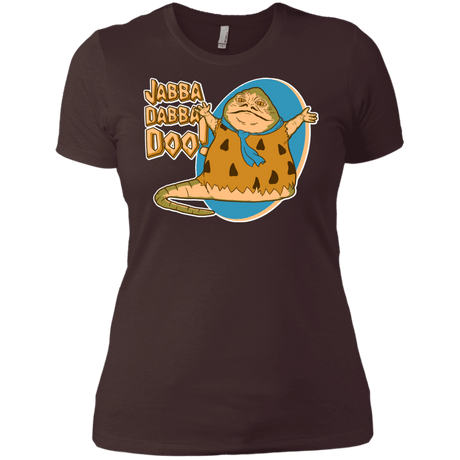 T-Shirts Dark Chocolate / X-Small Jabba Dabba Doo Women's Premium T-Shirt