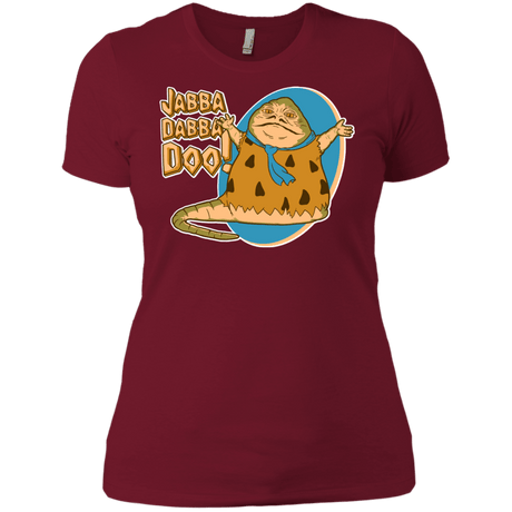 T-Shirts Scarlet / X-Small Jabba Dabba Doo Women's Premium T-Shirt