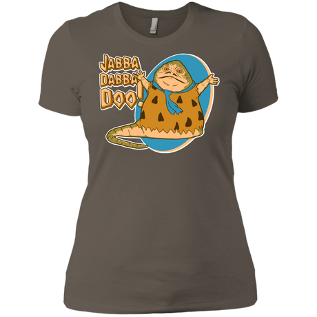 T-Shirts Warm Grey / X-Small Jabba Dabba Doo Women's Premium T-Shirt