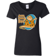 T-Shirts Black / S Jabba Dabba Doo Women's V-Neck T-Shirt