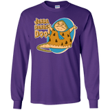 T-Shirts Purple / YS Jabba Dabba Doo Youth Long Sleeve T-Shirt