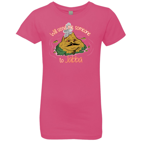 T-Shirts Hot Pink / YXS Jabba Girls Premium T-Shirt