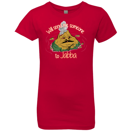 T-Shirts Red / YXS Jabba Girls Premium T-Shirt