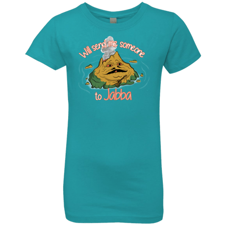 T-Shirts Tahiti Blue / YXS Jabba Girls Premium T-Shirt