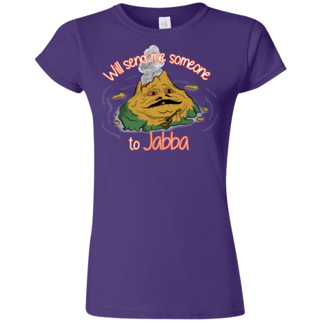 T-Shirts Purple / S Jabba Junior Slimmer-Fit T-Shirt