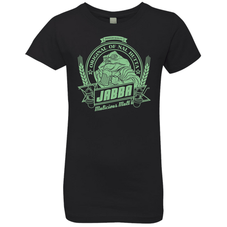 T-Shirts Black / YXS Jabba Malt Girls Premium T-Shirt