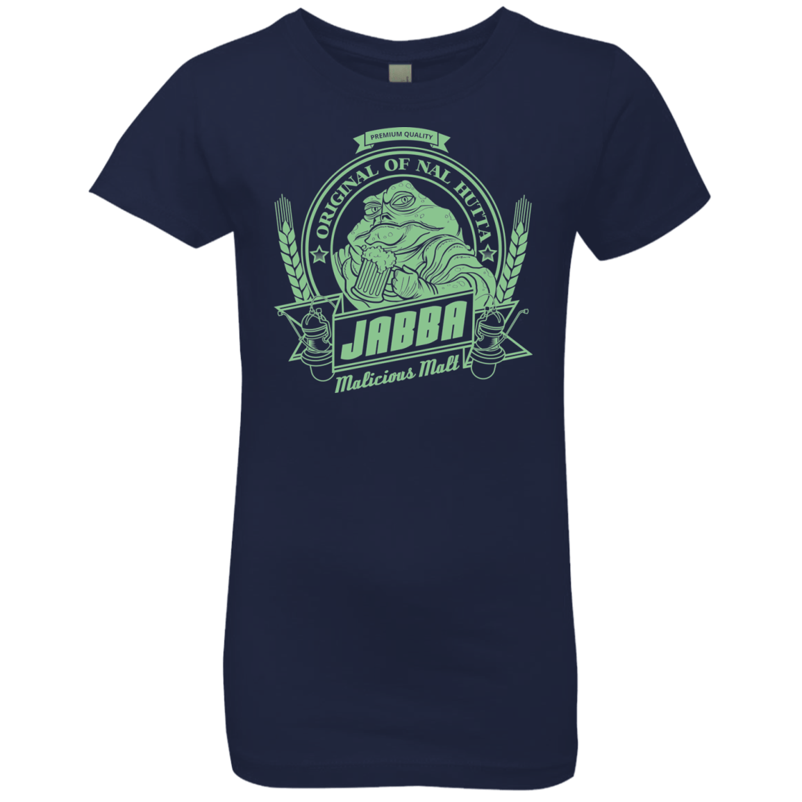 T-Shirts Midnight Navy / YXS Jabba Malt Girls Premium T-Shirt