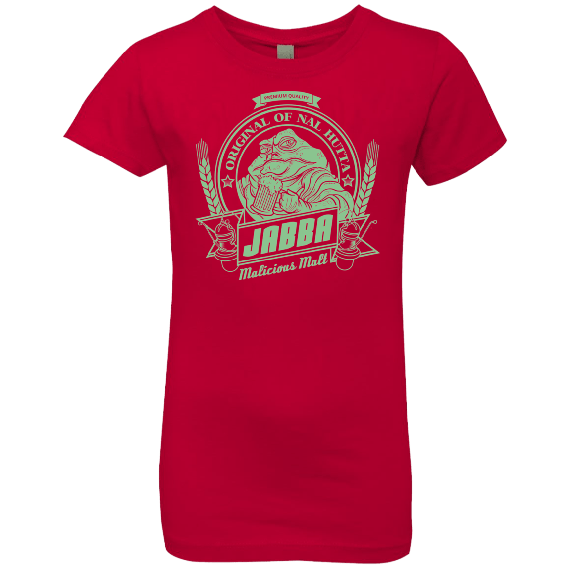 T-Shirts Red / YXS Jabba Malt Girls Premium T-Shirt