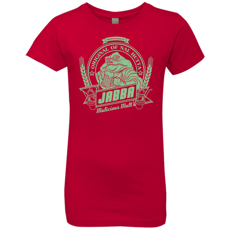 T-Shirts Red / YXS Jabba Malt Girls Premium T-Shirt