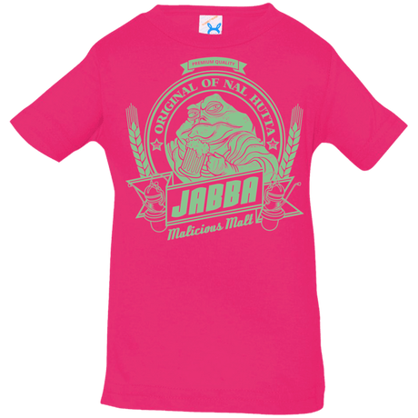 T-Shirts Hot Pink / 6 Months Jabba Malt Infant Premium T-Shirt