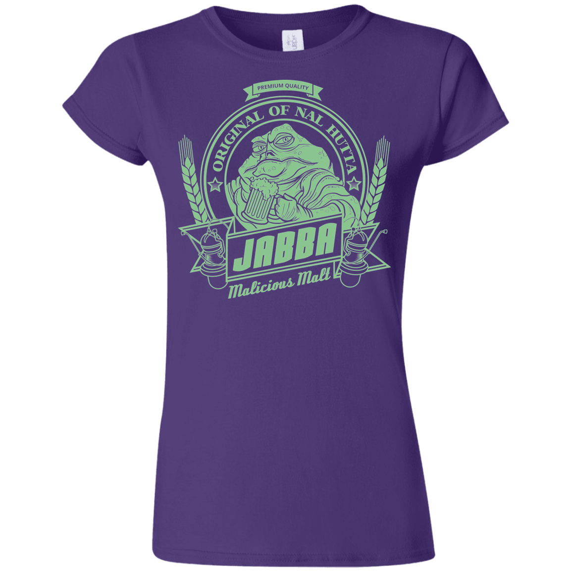 T-Shirts Purple / S Jabba Malt Junior Slimmer-Fit T-Shirt