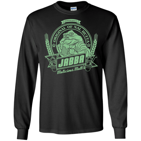 T-Shirts Black / S Jabba Malt Men's Long Sleeve T-Shirt