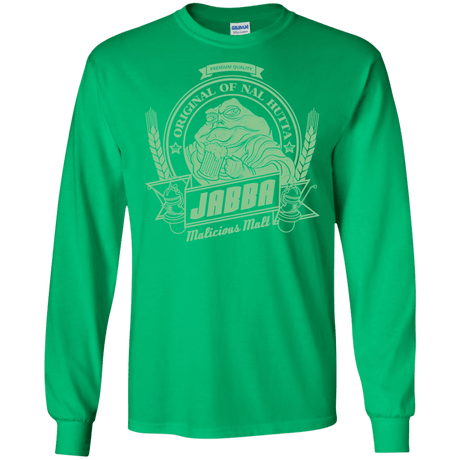 T-Shirts Irish Green / S Jabba Malt Men's Long Sleeve T-Shirt