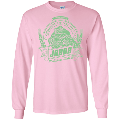 T-Shirts Light Pink / S Jabba Malt Men's Long Sleeve T-Shirt