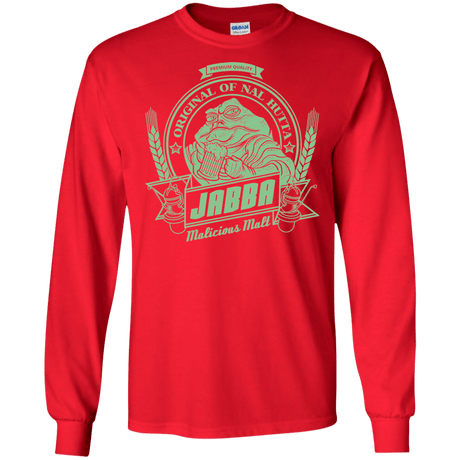T-Shirts Red / S Jabba Malt Men's Long Sleeve T-Shirt