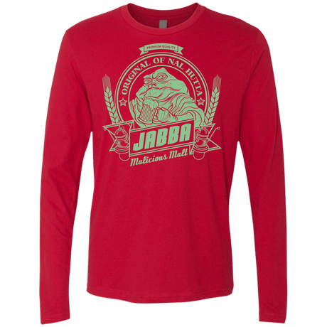 T-Shirts Red / S Jabba Malt Men's Premium Long Sleeve