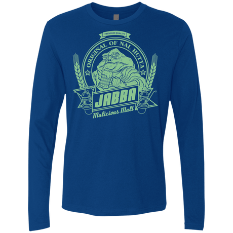 T-Shirts Royal / S Jabba Malt Men's Premium Long Sleeve