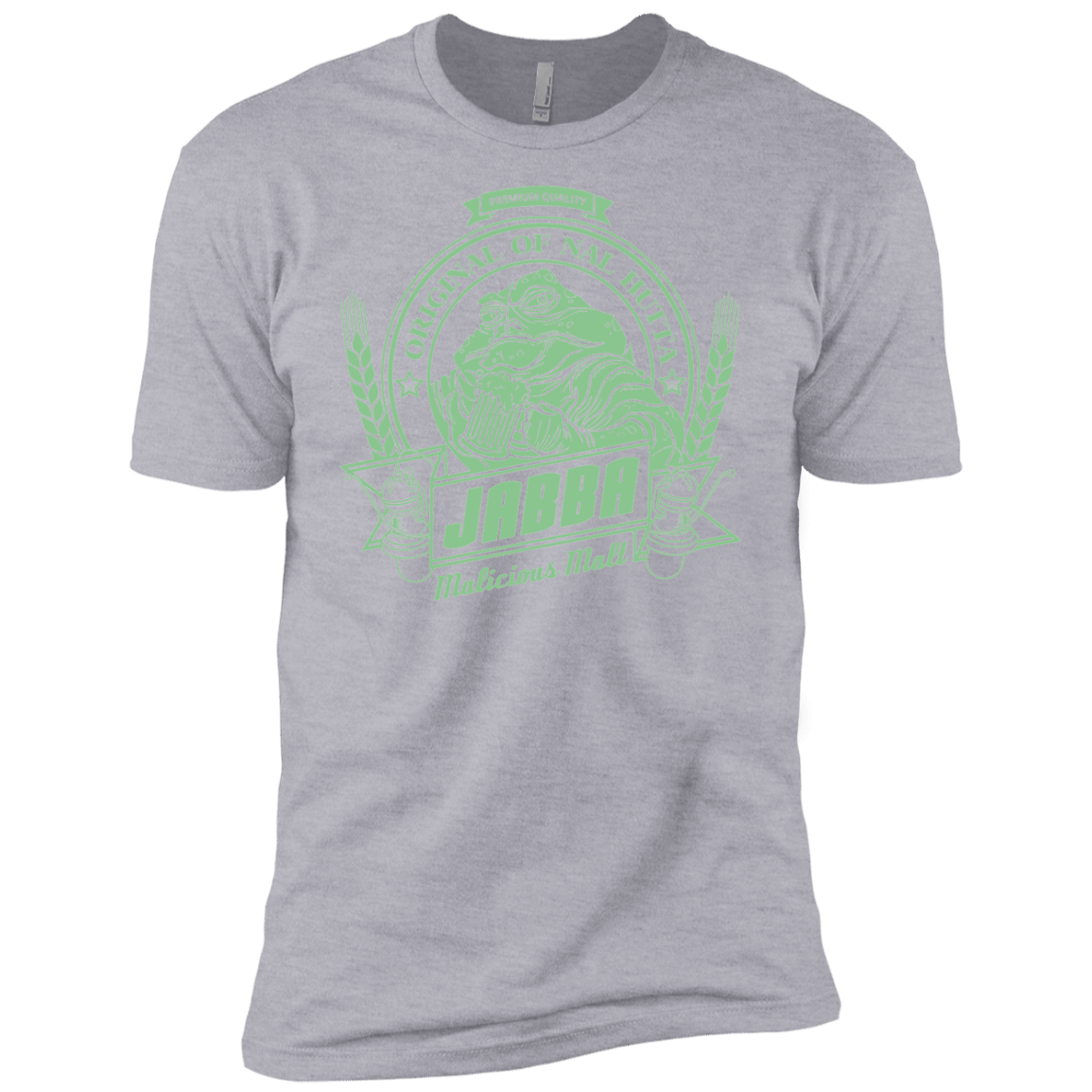 T-Shirts Heather Grey / X-Small Jabba Malt Men's Premium T-Shirt
