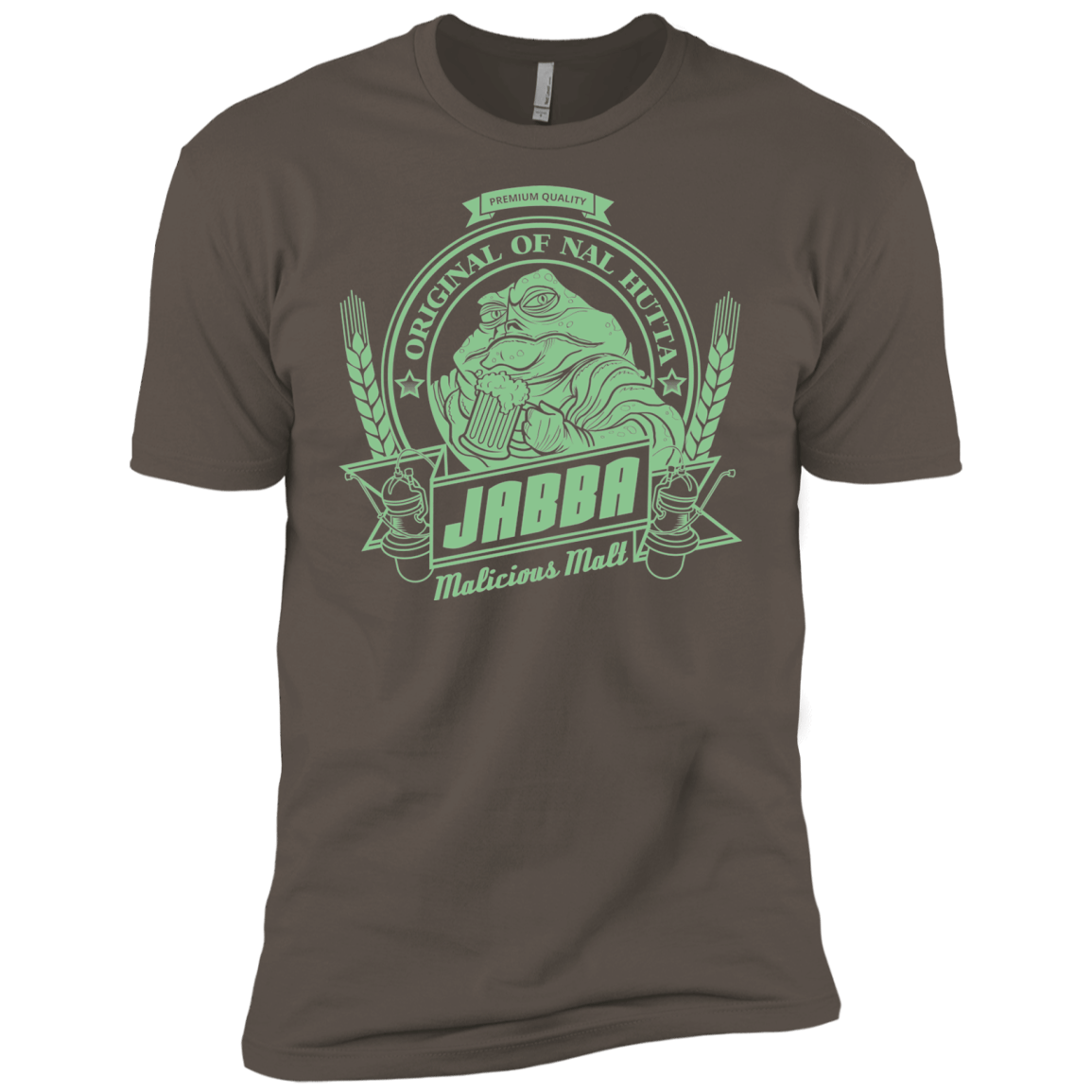 T-Shirts Warm Grey / X-Small Jabba Malt Men's Premium T-Shirt