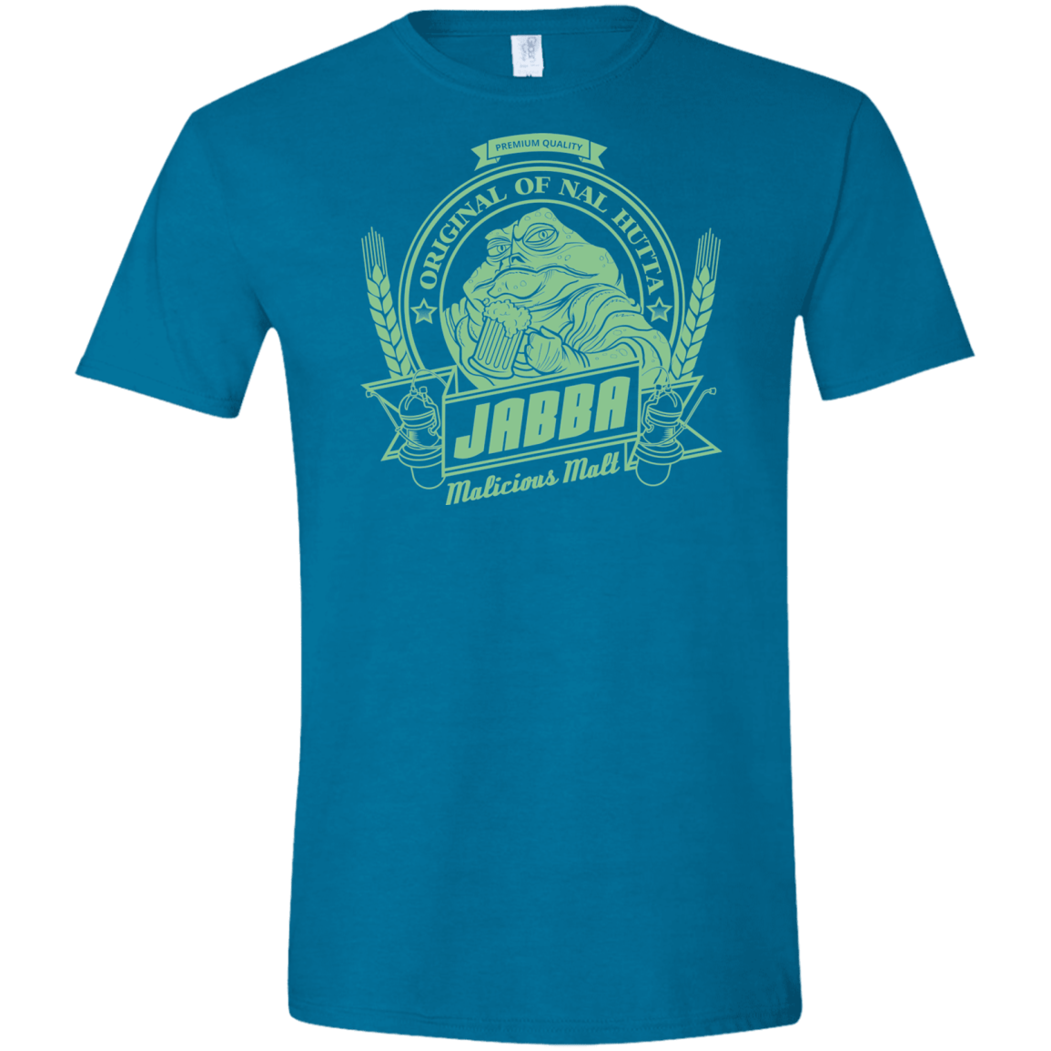 T-Shirts Antique Sapphire / S Jabba Malt Men's Semi-Fitted Softstyle