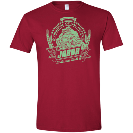 T-Shirts Cardinal Red / S Jabba Malt Men's Semi-Fitted Softstyle