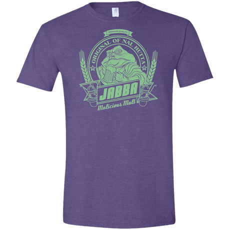 T-Shirts Heather Purple / S Jabba Malt Men's Semi-Fitted Softstyle