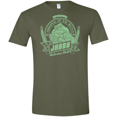 T-Shirts Military Green / S Jabba Malt Men's Semi-Fitted Softstyle