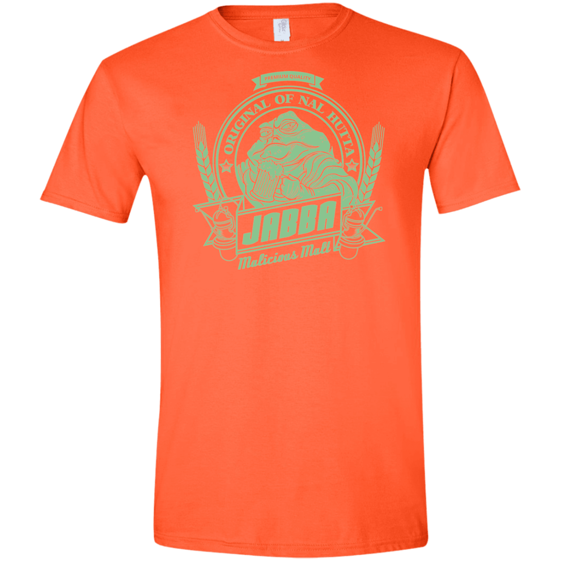 T-Shirts Orange / S Jabba Malt Men's Semi-Fitted Softstyle