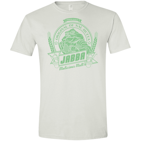 T-Shirts White / X-Small Jabba Malt Men's Semi-Fitted Softstyle