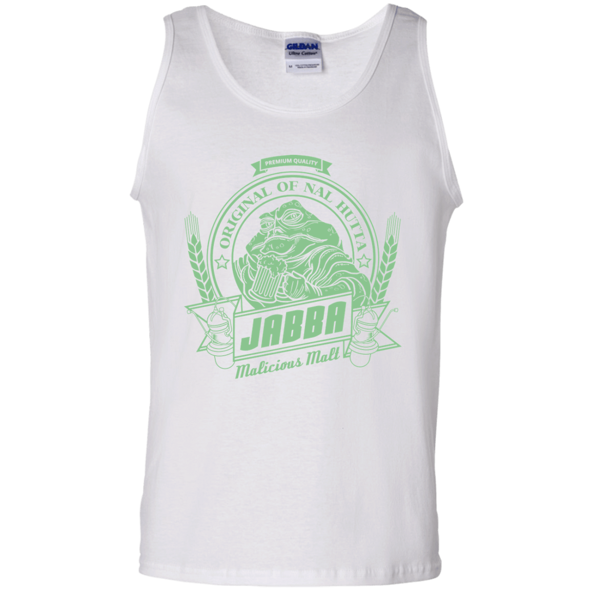 T-Shirts White / S Jabba Malt Men's Tank Top
