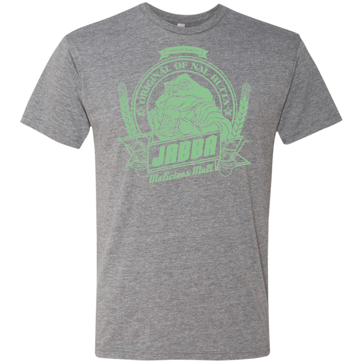 T-Shirts Premium Heather / S Jabba Malt Men's Triblend T-Shirt