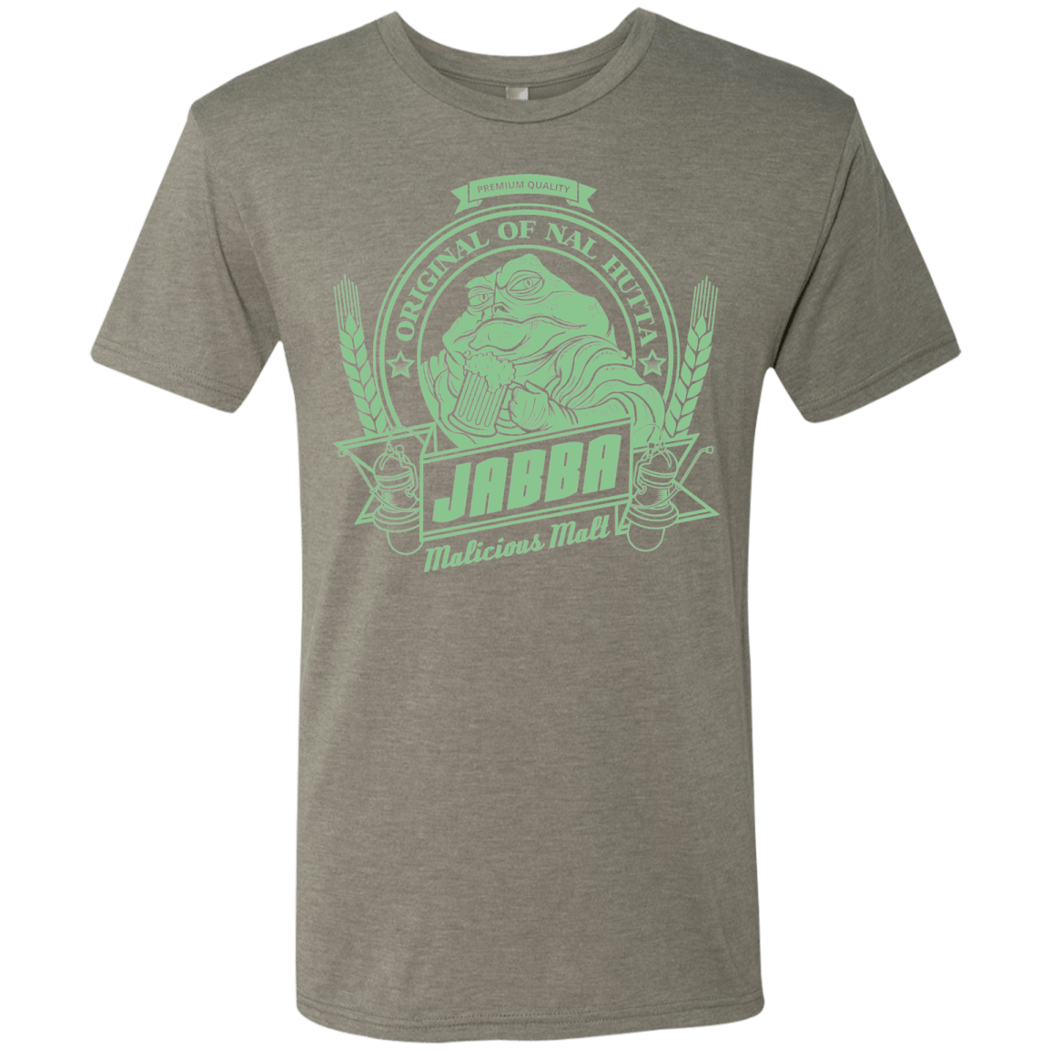 T-Shirts Venetian Grey / S Jabba Malt Men's Triblend T-Shirt