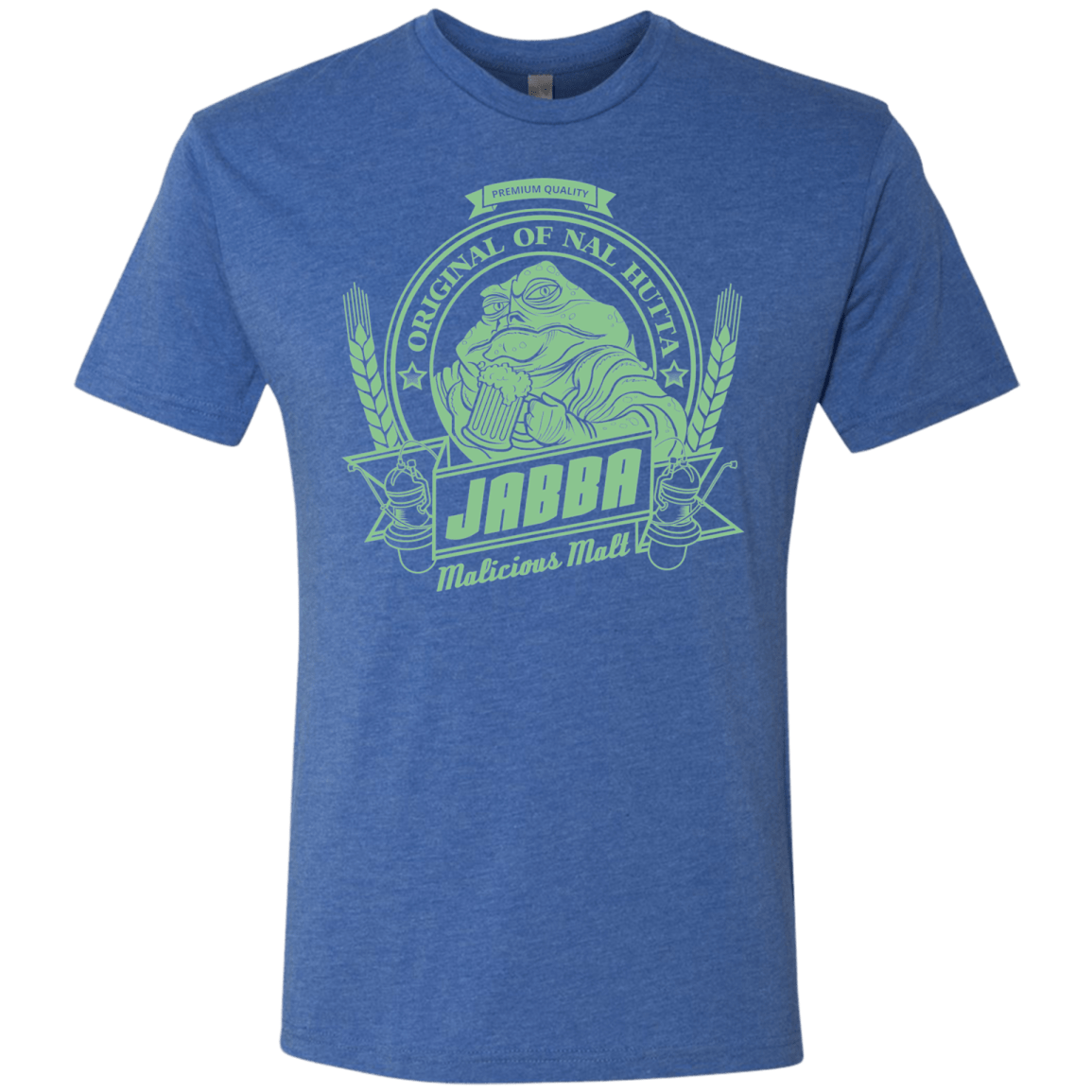 T-Shirts Vintage Royal / S Jabba Malt Men's Triblend T-Shirt