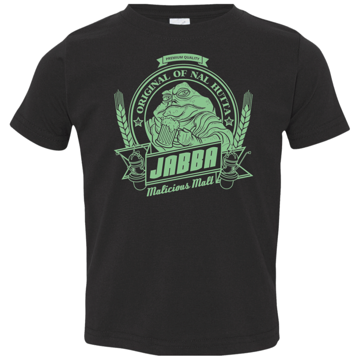 T-Shirts Black / 2T Jabba Malt Toddler Premium T-Shirt