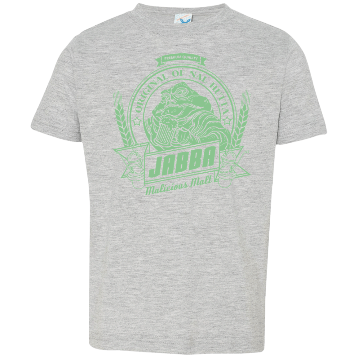 T-Shirts Heather Grey / 2T Jabba Malt Toddler Premium T-Shirt