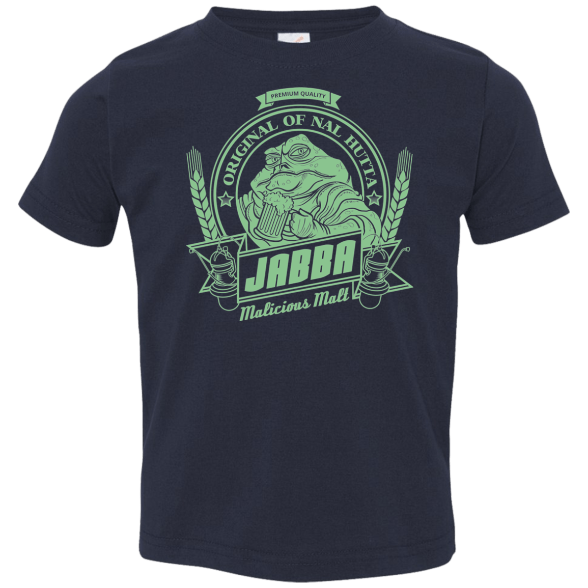 T-Shirts Navy / 2T Jabba Malt Toddler Premium T-Shirt