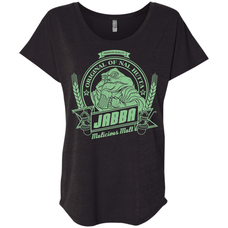 T-Shirts Vintage Black / X-Small Jabba Malt Triblend Dolman Sleeve