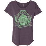 T-Shirts Vintage Purple / X-Small Jabba Malt Triblend Dolman Sleeve