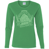 T-Shirts Irish Green / S Jabba Malt Women's Long Sleeve T-Shirt