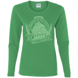 T-Shirts Irish Green / S Jabba Malt Women's Long Sleeve T-Shirt