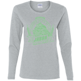 T-Shirts Sport Grey / S Jabba Malt Women's Long Sleeve T-Shirt