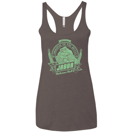 T-Shirts Macchiato / X-Small Jabba Malt Women's Triblend Racerback Tank