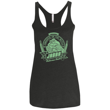 T-Shirts Vintage Black / X-Small Jabba Malt Women's Triblend Racerback Tank
