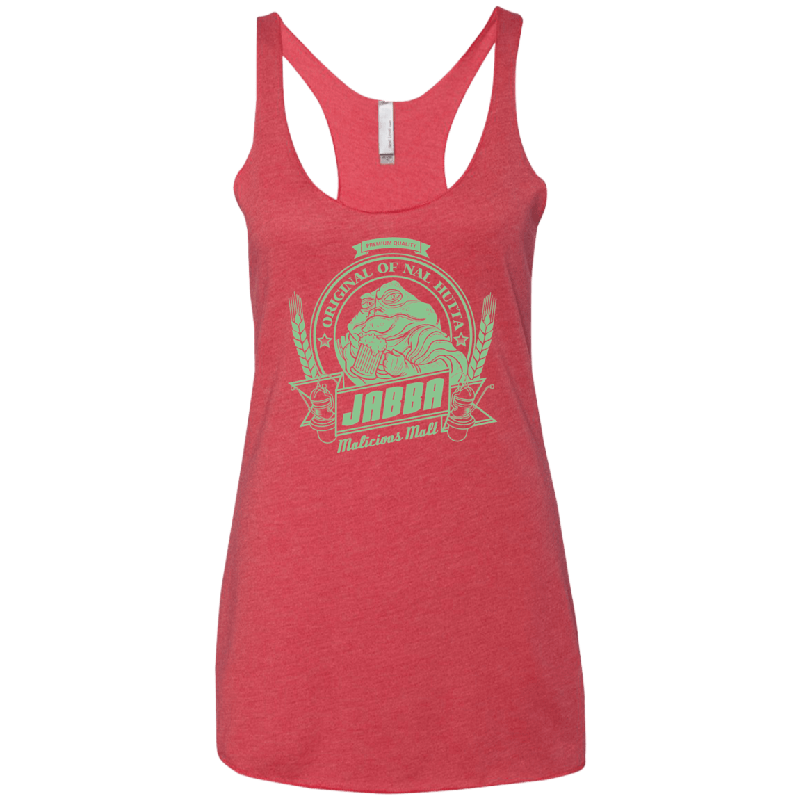 T-Shirts Vintage Red / X-Small Jabba Malt Women's Triblend Racerback Tank