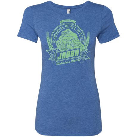 T-Shirts Vintage Royal / S Jabba Malt Women's Triblend T-Shirt