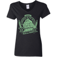 T-Shirts Black / S Jabba Malt Women's V-Neck T-Shirt