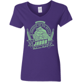 T-Shirts Purple / S Jabba Malt Women's V-Neck T-Shirt