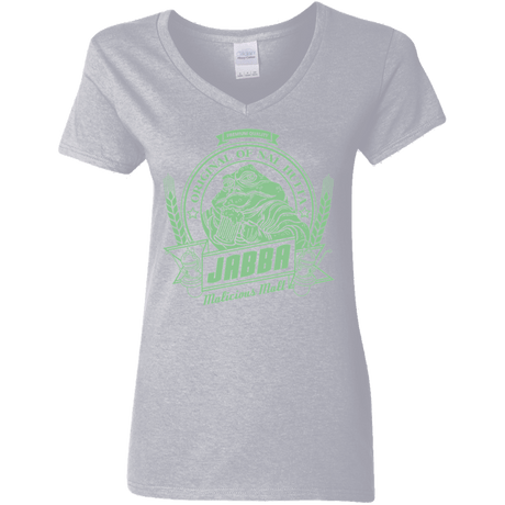 T-Shirts Sport Grey / S Jabba Malt Women's V-Neck T-Shirt